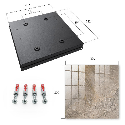 Key cabinet for wall Natural structure
