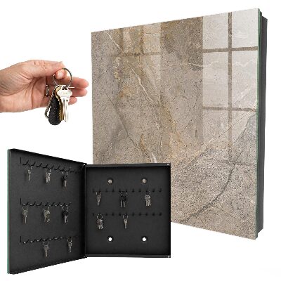 Key cabinet for wall Natural structure
