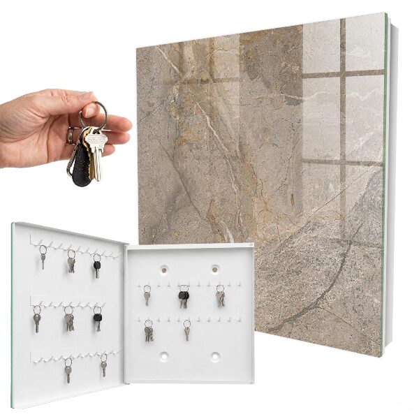 Key cabinet for wall Natural structure