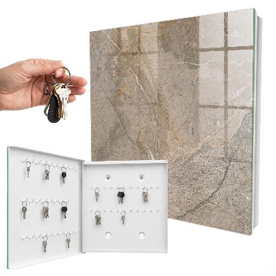Key cabinet for wall Natural structure