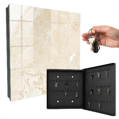 Key box Beige pattern