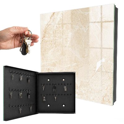 Key box Beige pattern