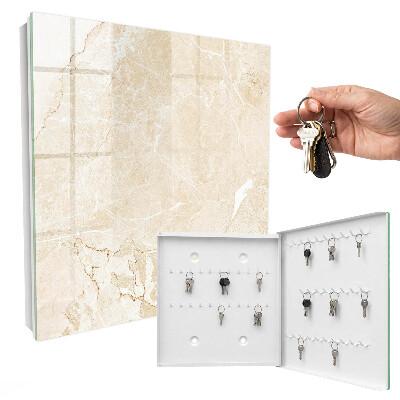 Key box Beige pattern