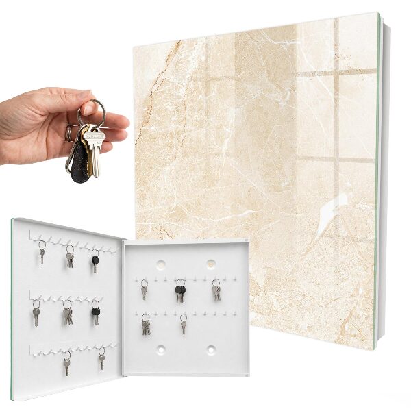 Key box Beige pattern