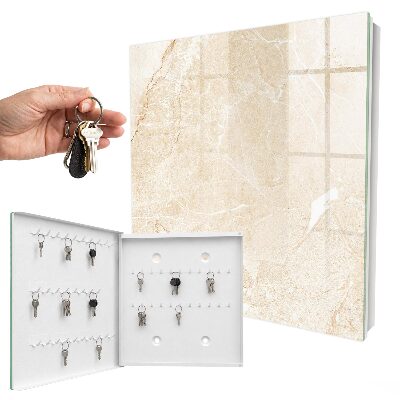 Key box Beige pattern