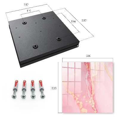 Key storage box Pink dream