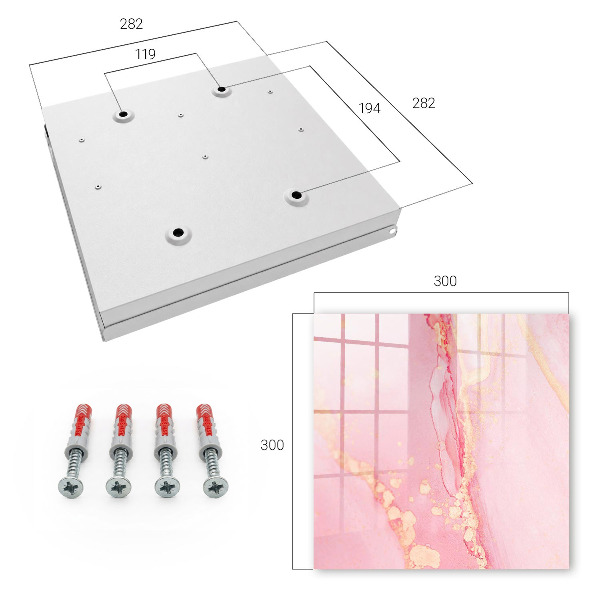 Key storage box Pink dream