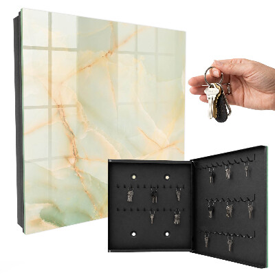 Key cabinet for wall Pastel pattern