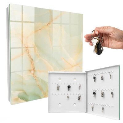 Key cabinet for wall Pastel pattern