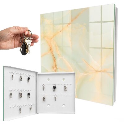 Key cabinet for wall Pastel pattern