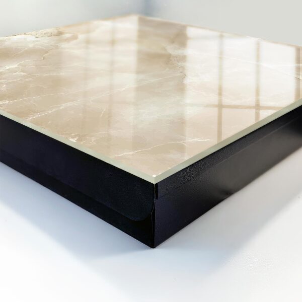 Key storage box Beige marble