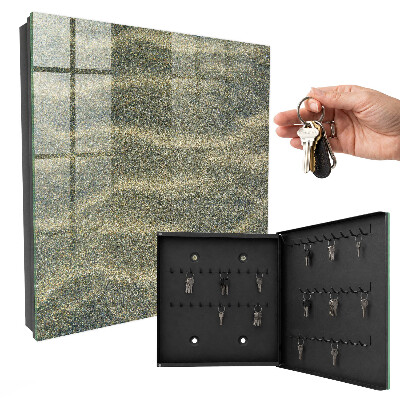 Key cabinet for wall Sand waves