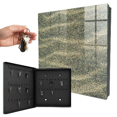 Key cabinet for wall Sand waves