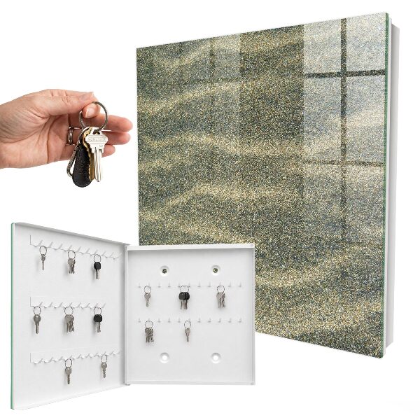 Key cabinet for wall Sand waves
