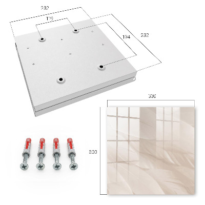 Key storage box Creamy lightness