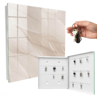 Key storage box Creamy lightness