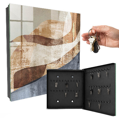 Key cabinet for wall Organic forms