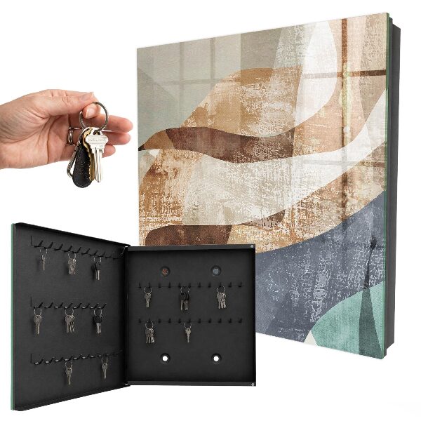 Key cabinet for wall Organic forms