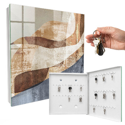 Key cabinet for wall Organic forms