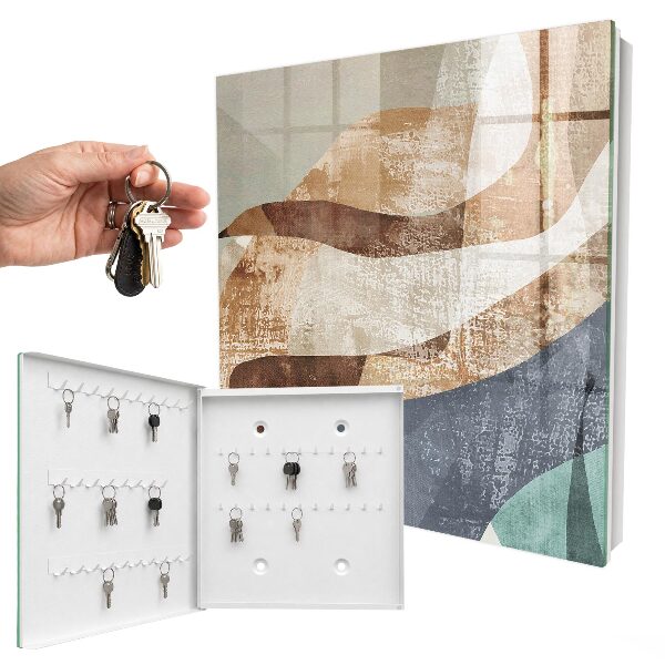 Key cabinet for wall Organic forms