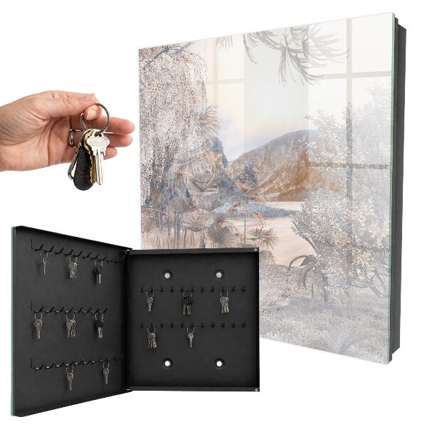 Key storage box Peace in the mountains
