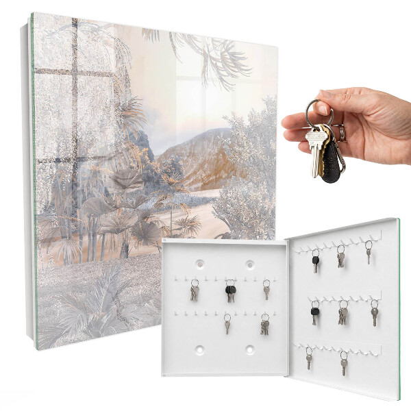 Key storage box Peace in the mountains