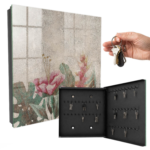 Key box Botanical elegance