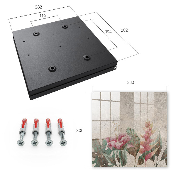 Key box Botanical elegance