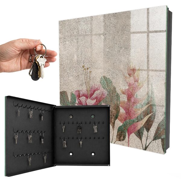 Key box Botanical elegance