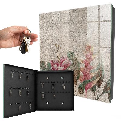 Key box Botanical elegance