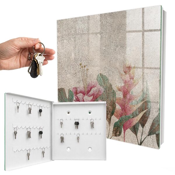 Key box Botanical elegance