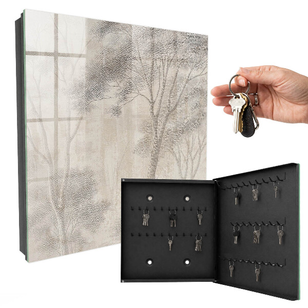 Key storage box The etherealness of the forest