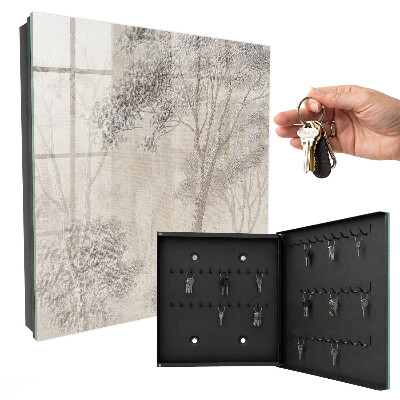 Key storage box The etherealness of the forest