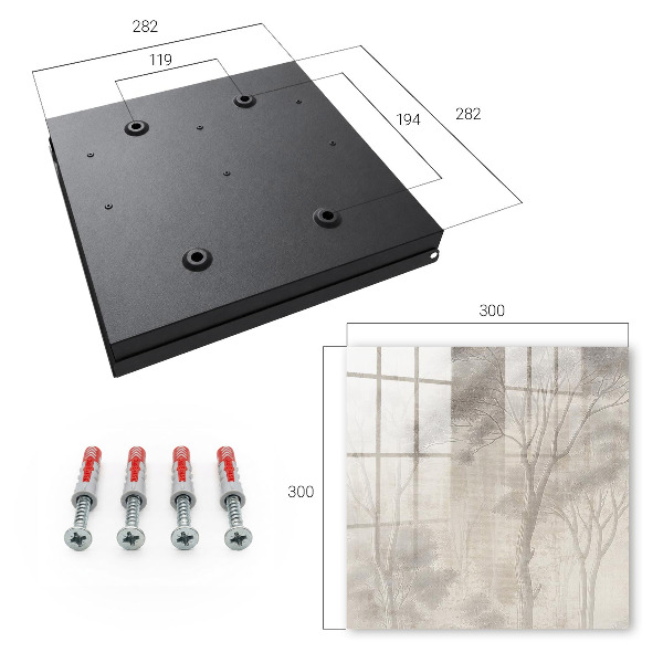 Key storage box The etherealness of the forest