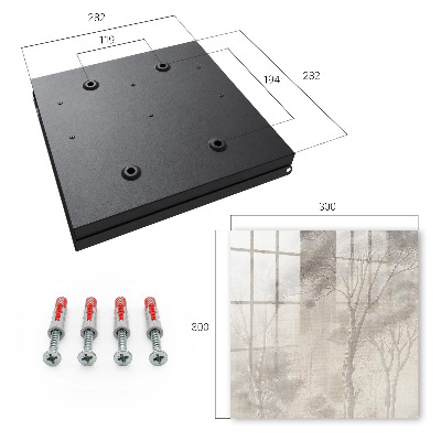 Key storage box The etherealness of the forest