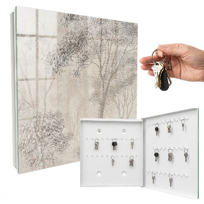 Key storage box The etherealness of the forest