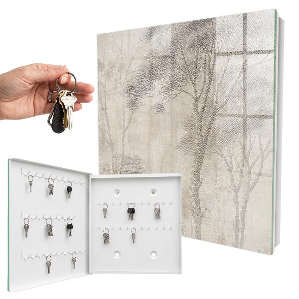 Key storage box The etherealness of the forest