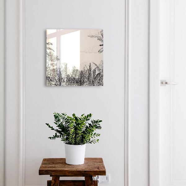 Key cabinet for wall Tropical landscape