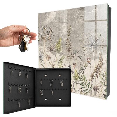 Key storage box Ancient plants
