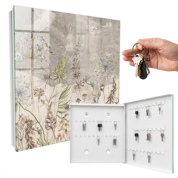 Key storage box Ancient plants