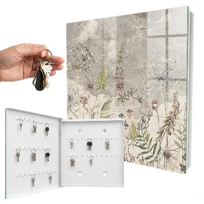 Key storage box Ancient plants