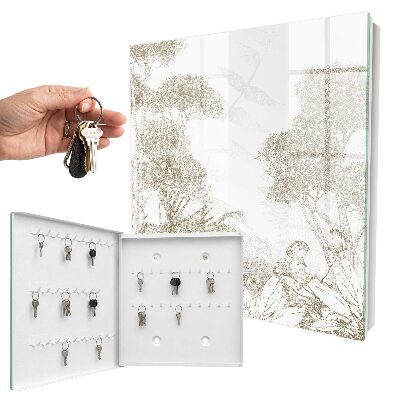 Key box Tropical pattern