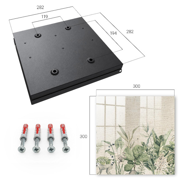 Key storage box Tropical nature