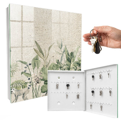 Key storage box Tropical nature