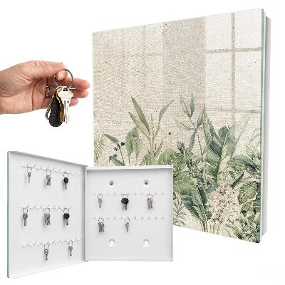 Key storage box Tropical nature
