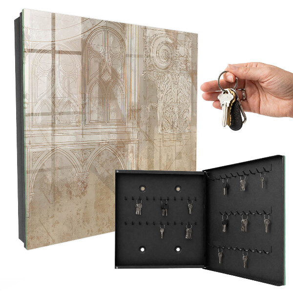 Key storage box Old architecture