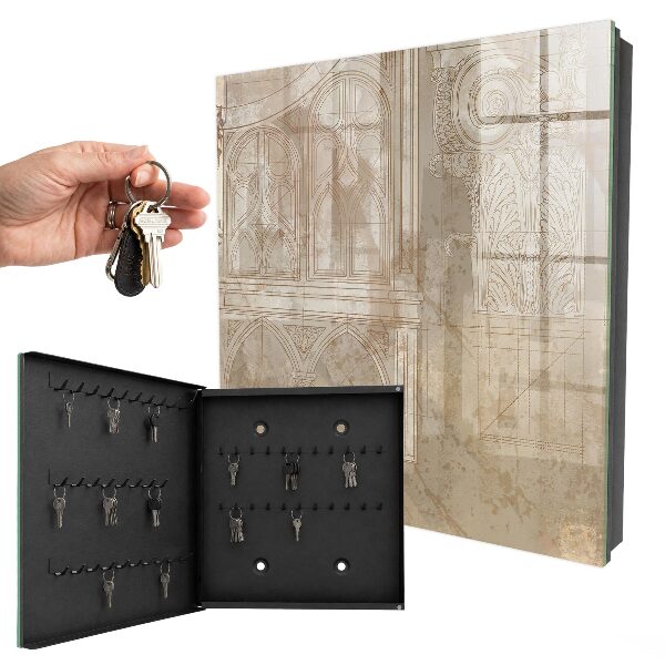 Key storage box Old architecture