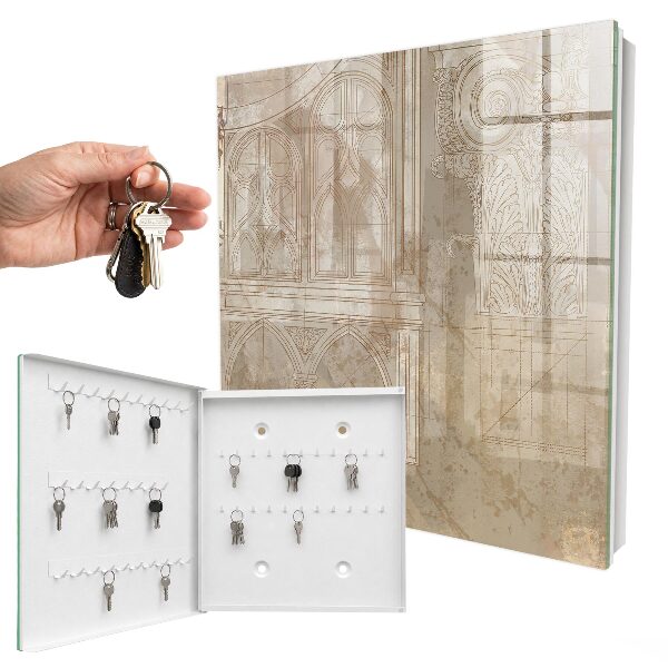 Key storage box Old architecture