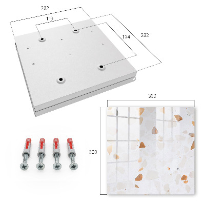 Key storage box Colored stones