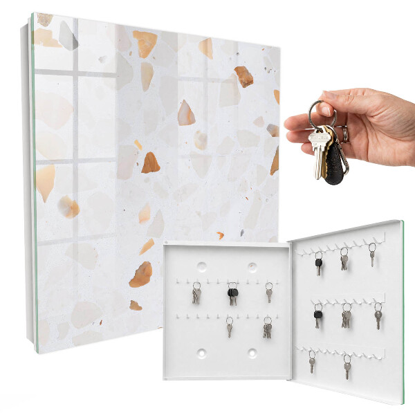 Key storage box Colored stones